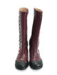 Babycake Cherry & Black Mid-Height Boot with Buttons
