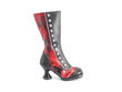 Babycake Floral Botte mi-mollet avec boutons: Profile outside