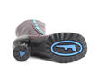 Babycake Purple & Teal Mid-Height Boot with Buttons: Sole
