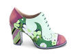 Bahiana Vert floral Talon floral à lacet: Profile outside