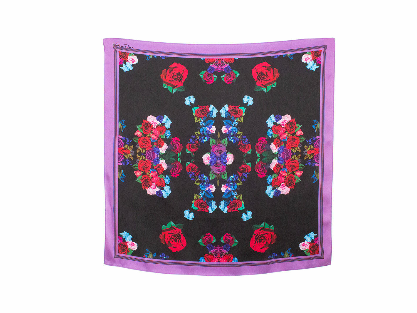 Bandana Scarf Floral Floral bandana scarf