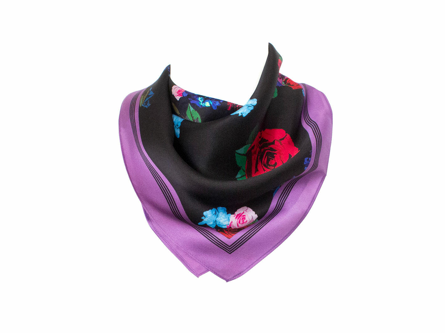 Bandana Scarf Floral Floral bandana scarf