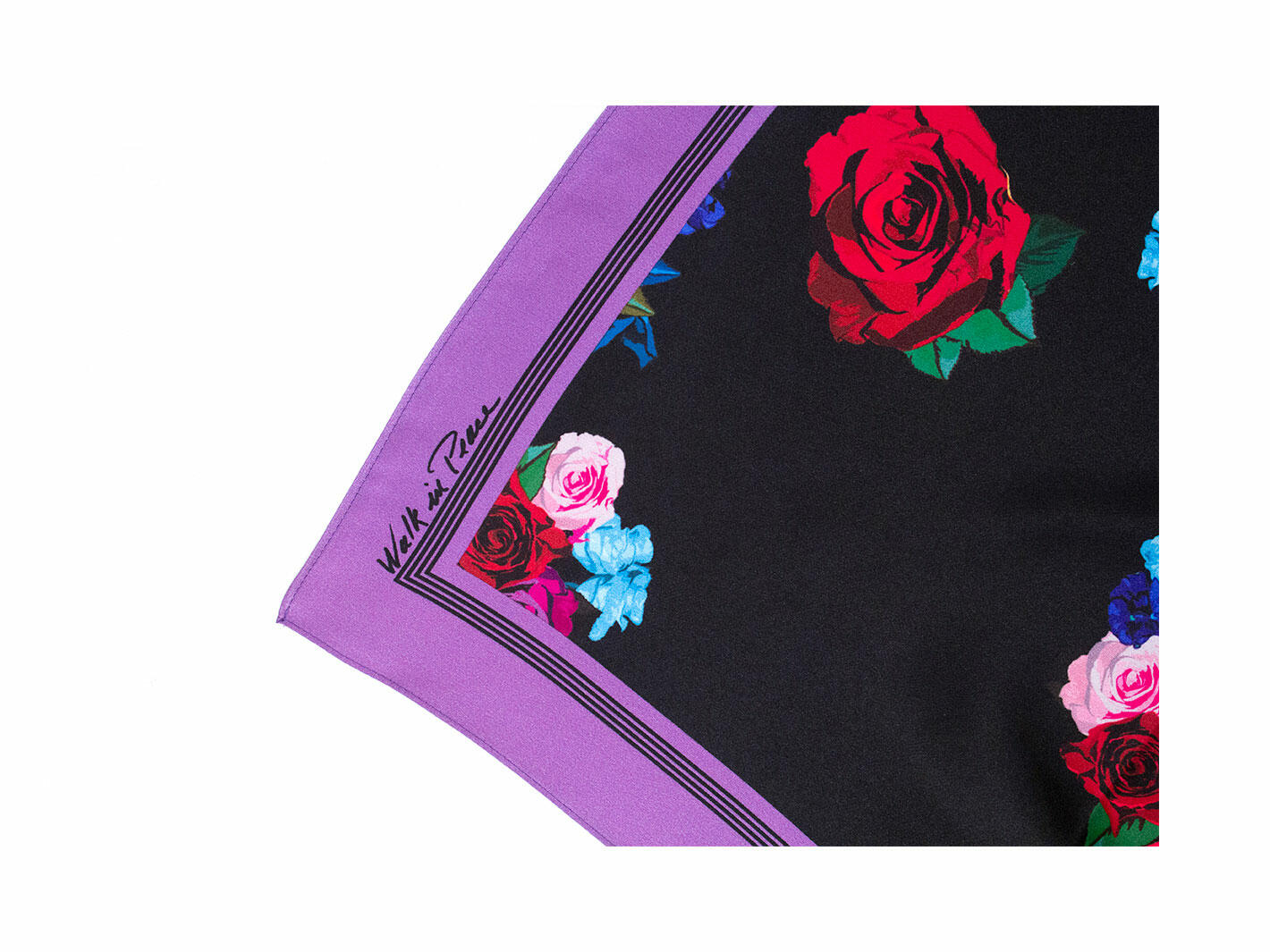Bandana Scarf Floral Floral bandana scarf