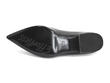 Bardot Black/White Pump with elastic: Sole