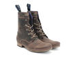 BBC: Hommes Brun Classic Lace-Up Boots