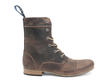 BBC: Hommes Brun Classic Lace-Up Boots