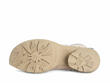 Bebop Beige Patent Mid Heel Brogue Boots: Sole