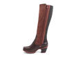 Blossom Brown Tall Boot with Elastic Shaft: Profile inside