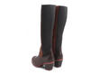 Blossom Brun Tall Boot with Elastic Shaft: Back