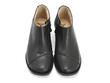 Bohus Black Side-Zip Ankle Bootie: Front