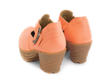 Bossa Nova Neon Orange Neon platform shoe: Back
