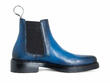 Brunson Bleu Bottillon cambré en cuir: Profile inside