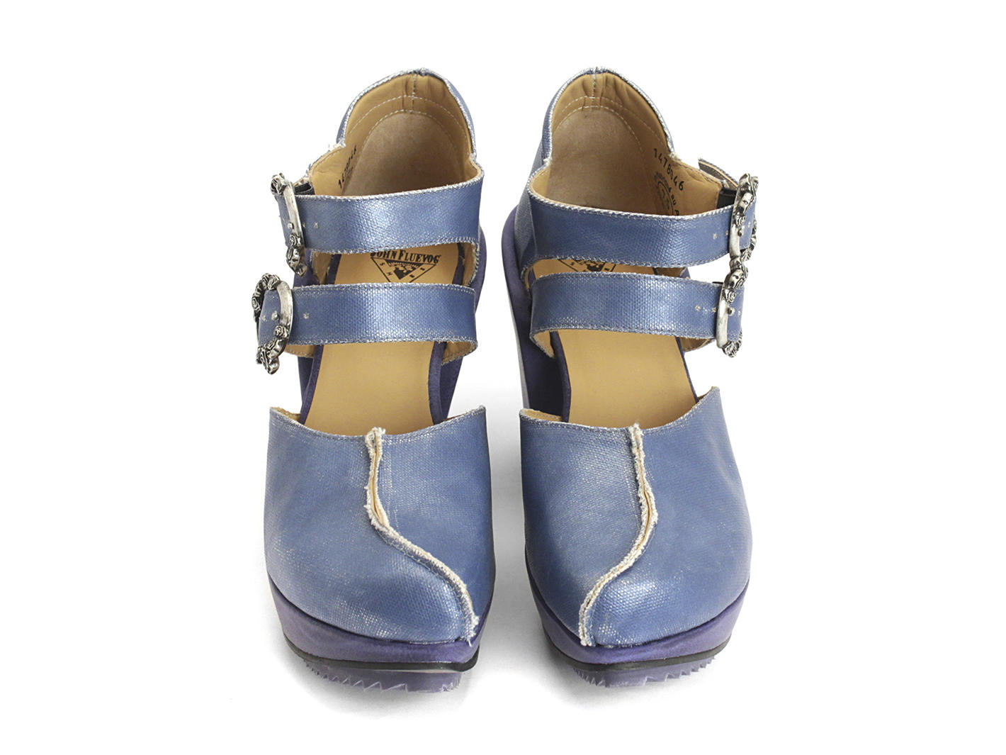 Canopy Blue Platform mary jane: Front