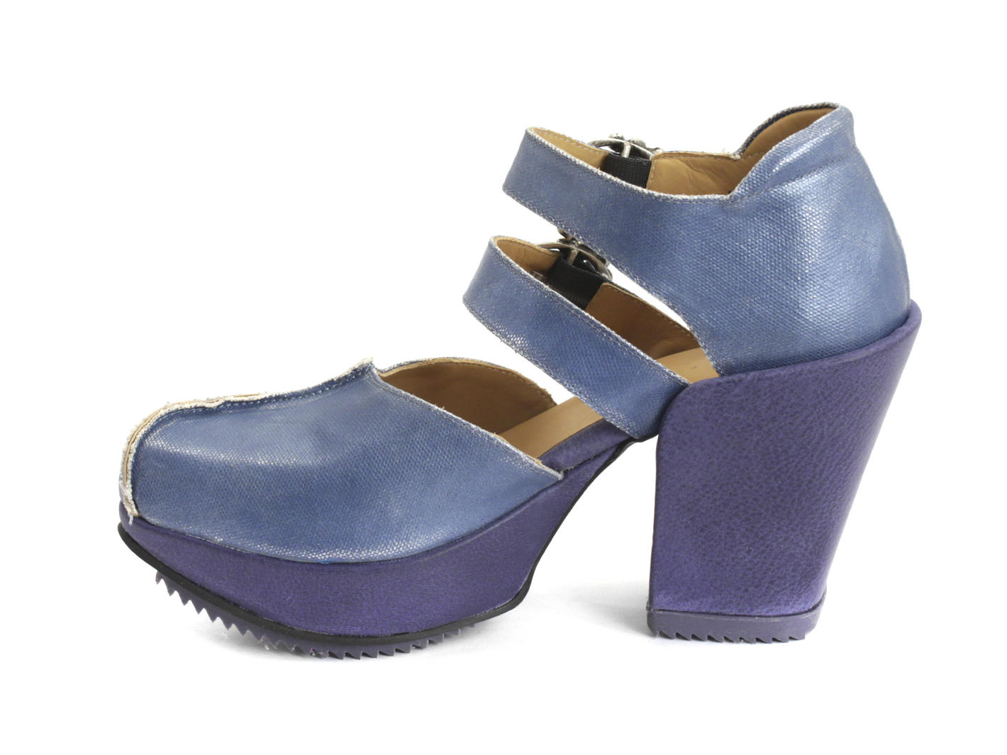 Canopy Blue Platform mary jane: Profile inside