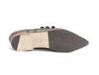 Catherine Red Flat Triple Monk Strap Shoe: Sole