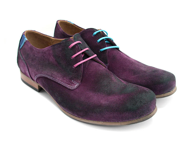 CBC : Femmes Violet Classic Derby Shoes