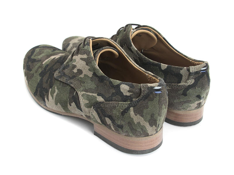 CBC: Hommes Camouflage Classic Derby Shoes