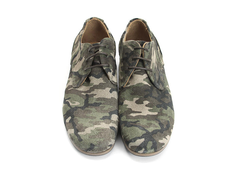 CBC: Hommes Camouflage Classic Derby Shoes
