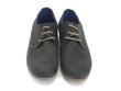CBC: Men’s Black Leather Classic Derby Shoes: Front