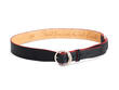 Ceinture Beaufort Noir Ceinture en cuir avec pochette