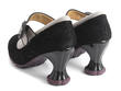 Ceres Black/Cream Padded mary jane: Back