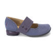 Cleo Purple Buttoned mary jane flat