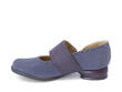 Cleo Purple Buttoned mary jane flat