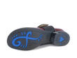 Cleo Red Buttoned mary jane flat