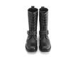 Coventry: Men’s Black Lace-up boot with strap: Front