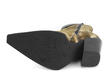 Cubist Cupcake Desert Velvet Lace-Up Ankle Boots with a Buckle: Sole