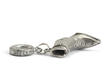 Cubist Cupcake Shoe Charm silver Stainless steel shoe pendant