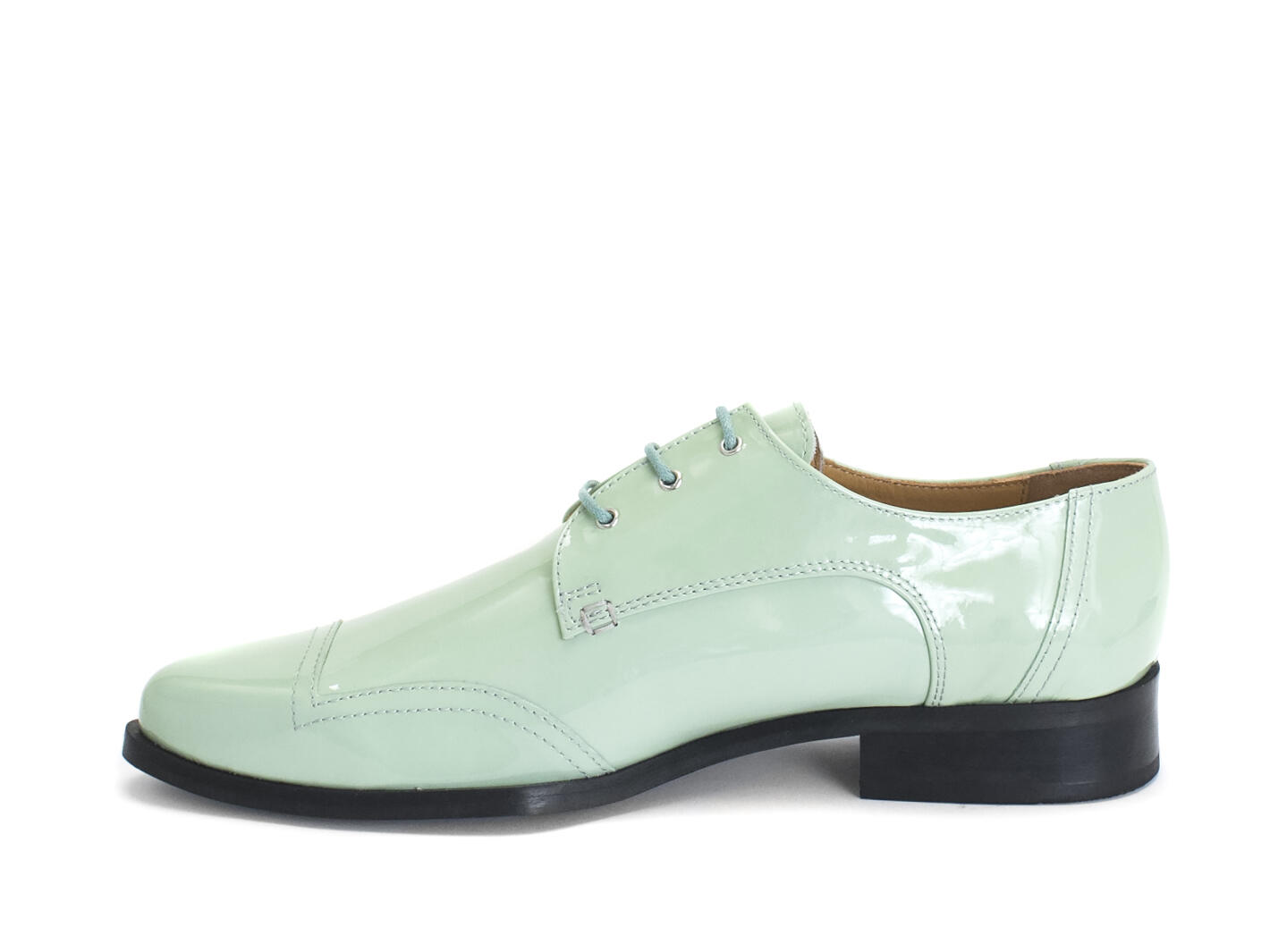 Dandolos - Mint | Ornate Derby Shoes | Fluevog Shoes