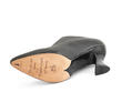 Darla Noir Talon enrobé de cuir avec boucle: Sole