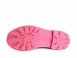 Derby Swirl (6 Eye) Pink/Yellow/Black Classic Derby Boots: Sole