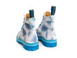 Derby Swirl (6 Eye) Tie Dye/Blue Classic Derby Boots: Back