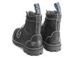 Derby Swirl (6 Oeillets) Noir Classic Derby Boots: Back