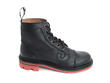 Derby Swirl Black with Red Sole