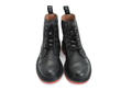 Derby Swirl Black with Red Sole