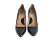 Desmond Noir verni Escarpin classique angulaire: Front