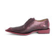 Dio: Men’s Red Devil tail dress shoe: Profile inside