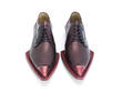 Dio: Men’s Rouge Chaussure habillée à queue de diable: Front