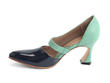 Earhart Aqua Asymmetrical D'orsay pump: Profile inside