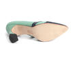 Earhart Aqua Asymmetrical D'orsay pump: Sole