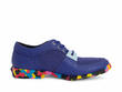 Eclipse Blue Vegan Sneakers: Profile inside