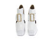 Elektra Blanc Talon salomé plateforme: Front