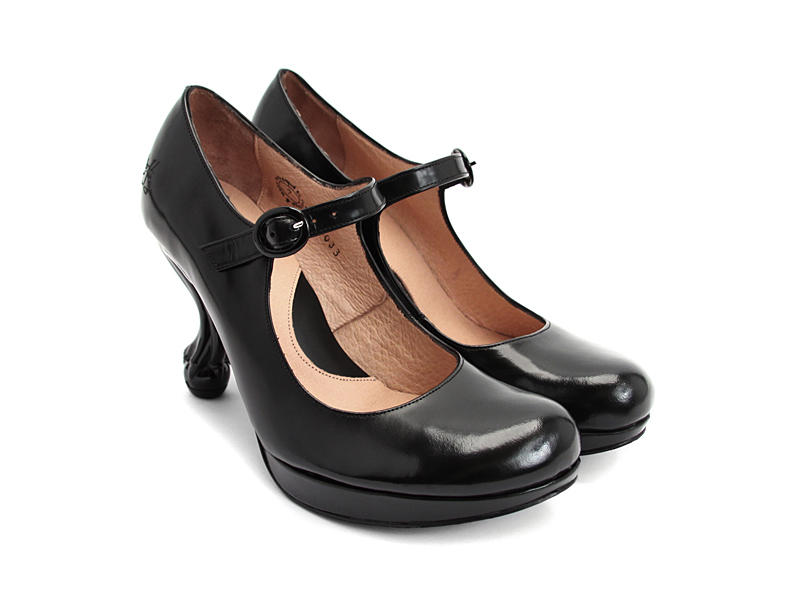 Elizabeth Black Mary Jane Heels