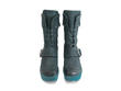 Empress Peacock Platform boot with fringe: Front