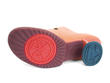 Enthusiast Orange Vintage style t-strap heel: Sole