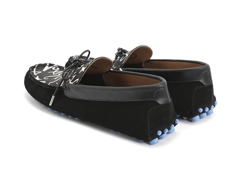 Enzo Black Print