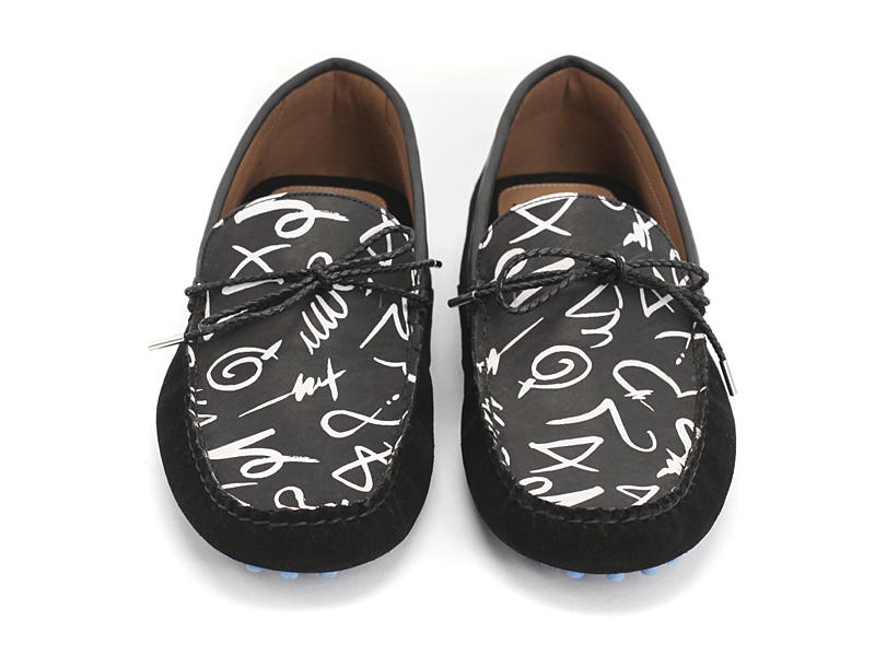 Enzo Black Print